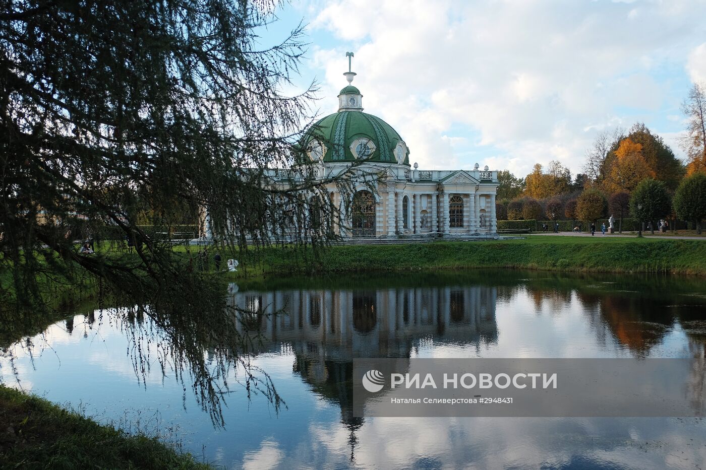 Отдых горожан в Кусково