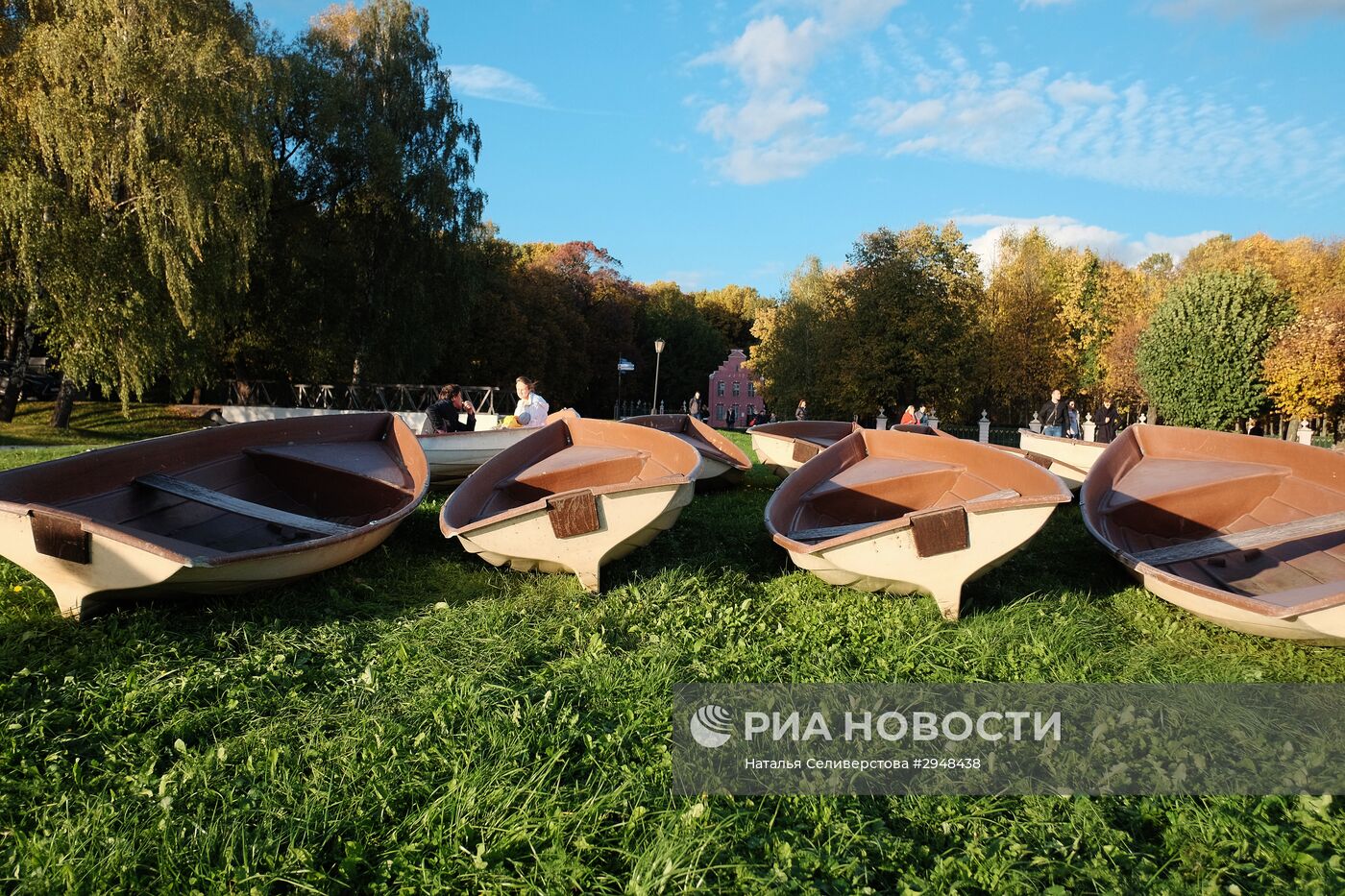 Отдых горожан в Кусково