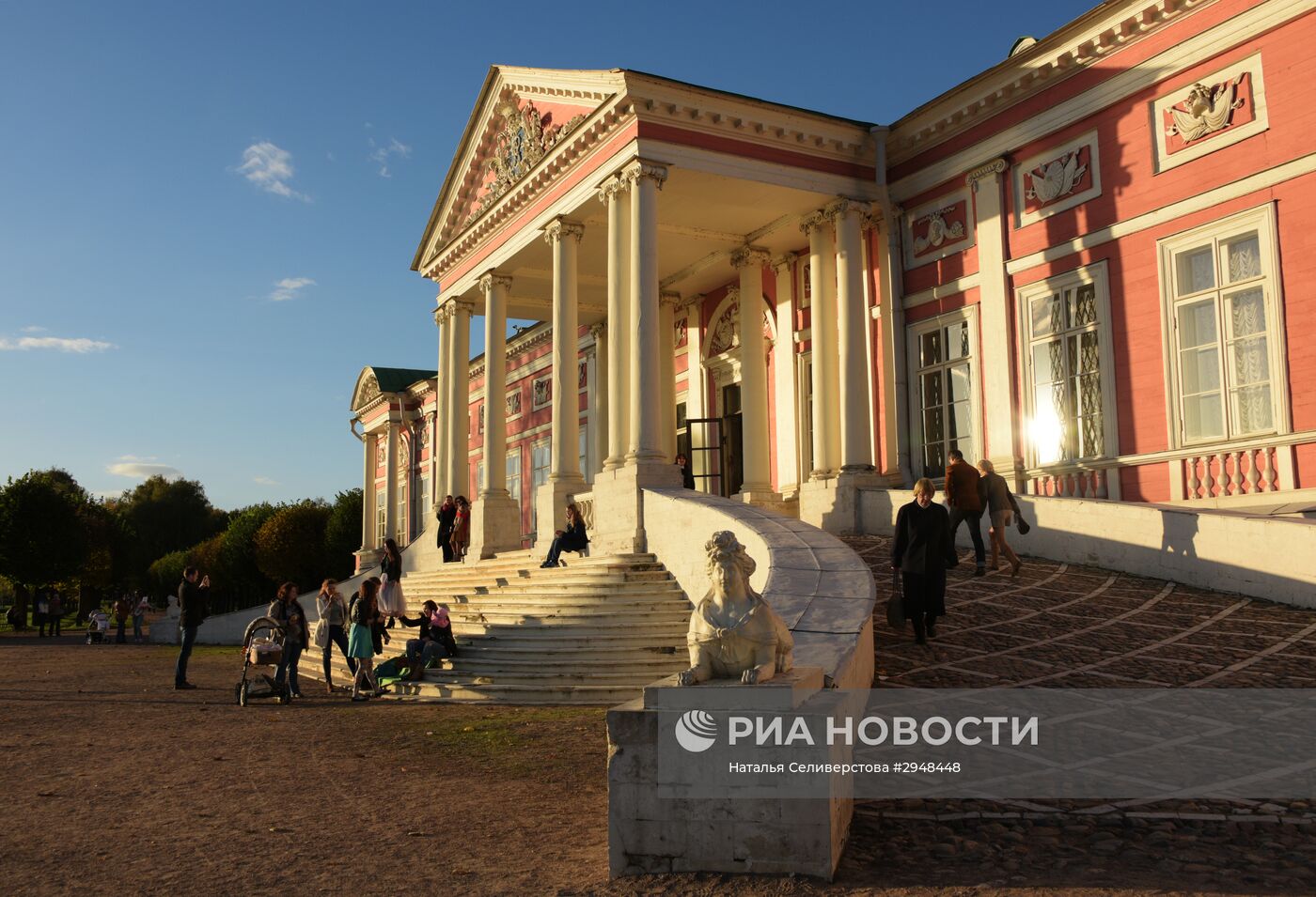 Отдых горожан в Кусково