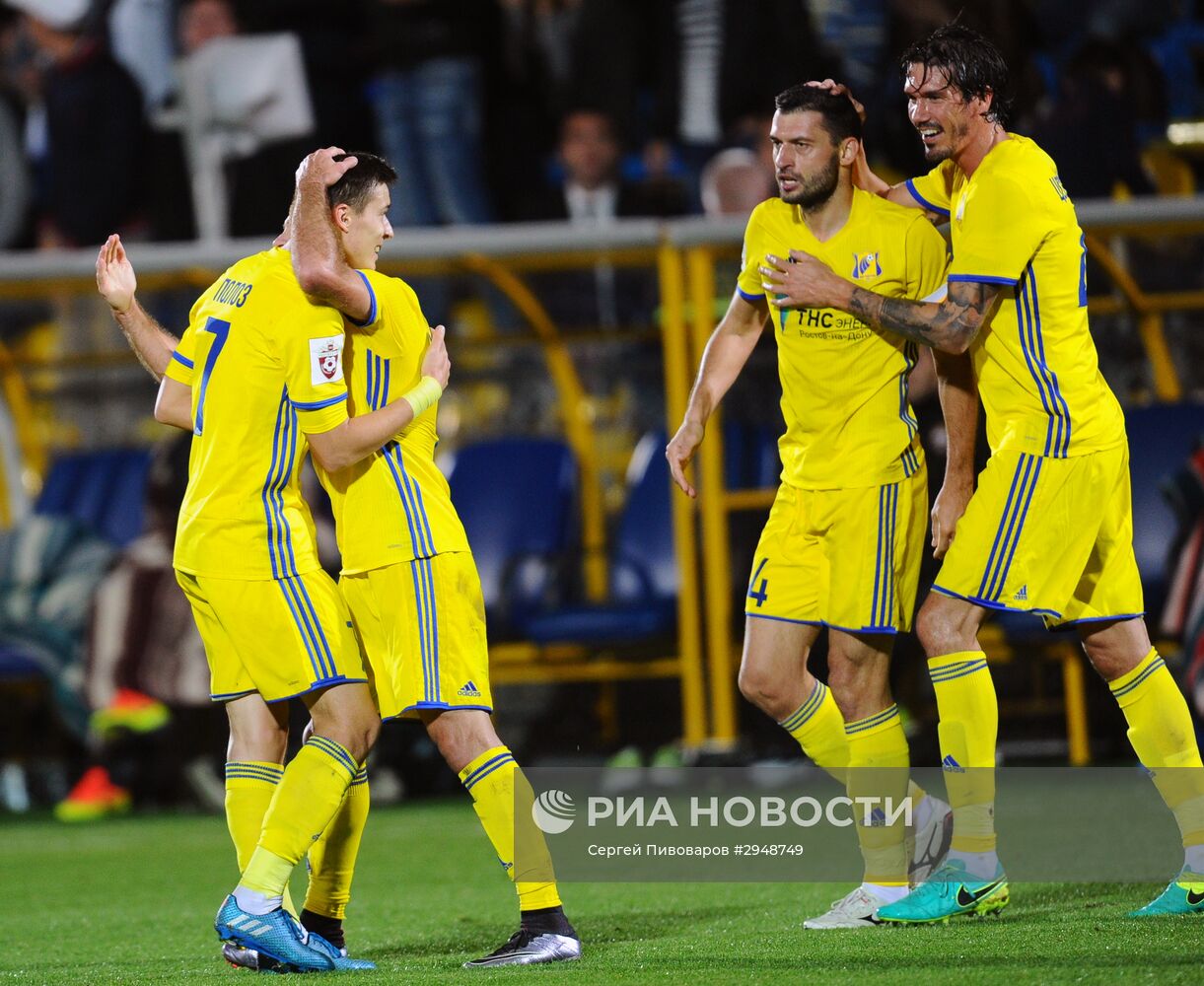 Футбол. РФПЛ. Матч "Ростов" - ЦСКА