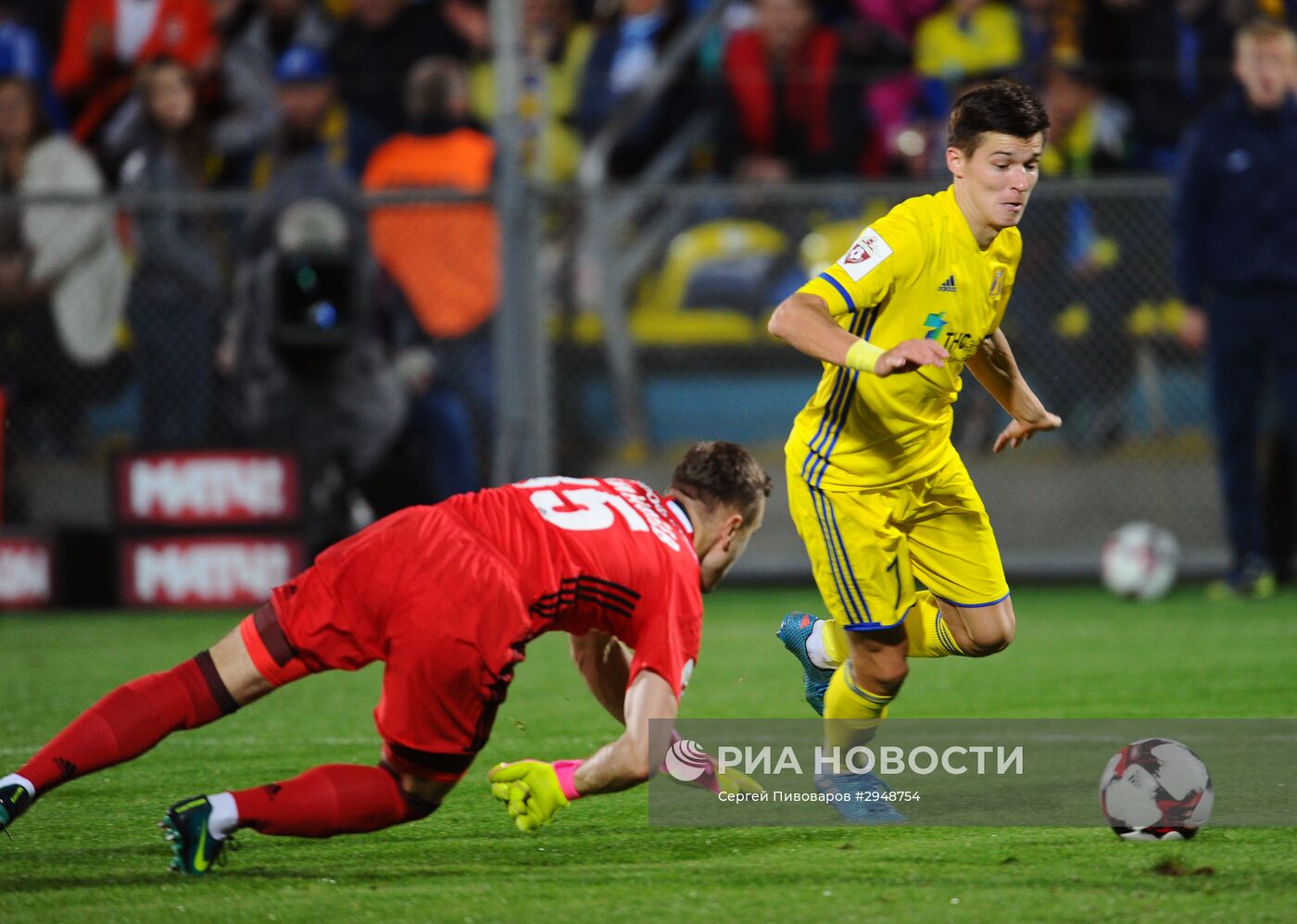 Футбол. РФПЛ. Матч "Ростов" - ЦСКА