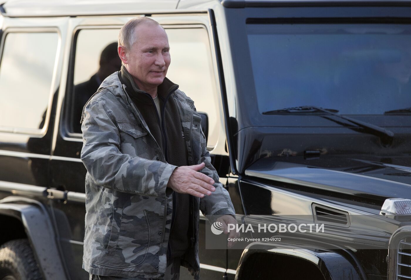Рабочая поездка президента РФ В. Путина в Оренбургскую область