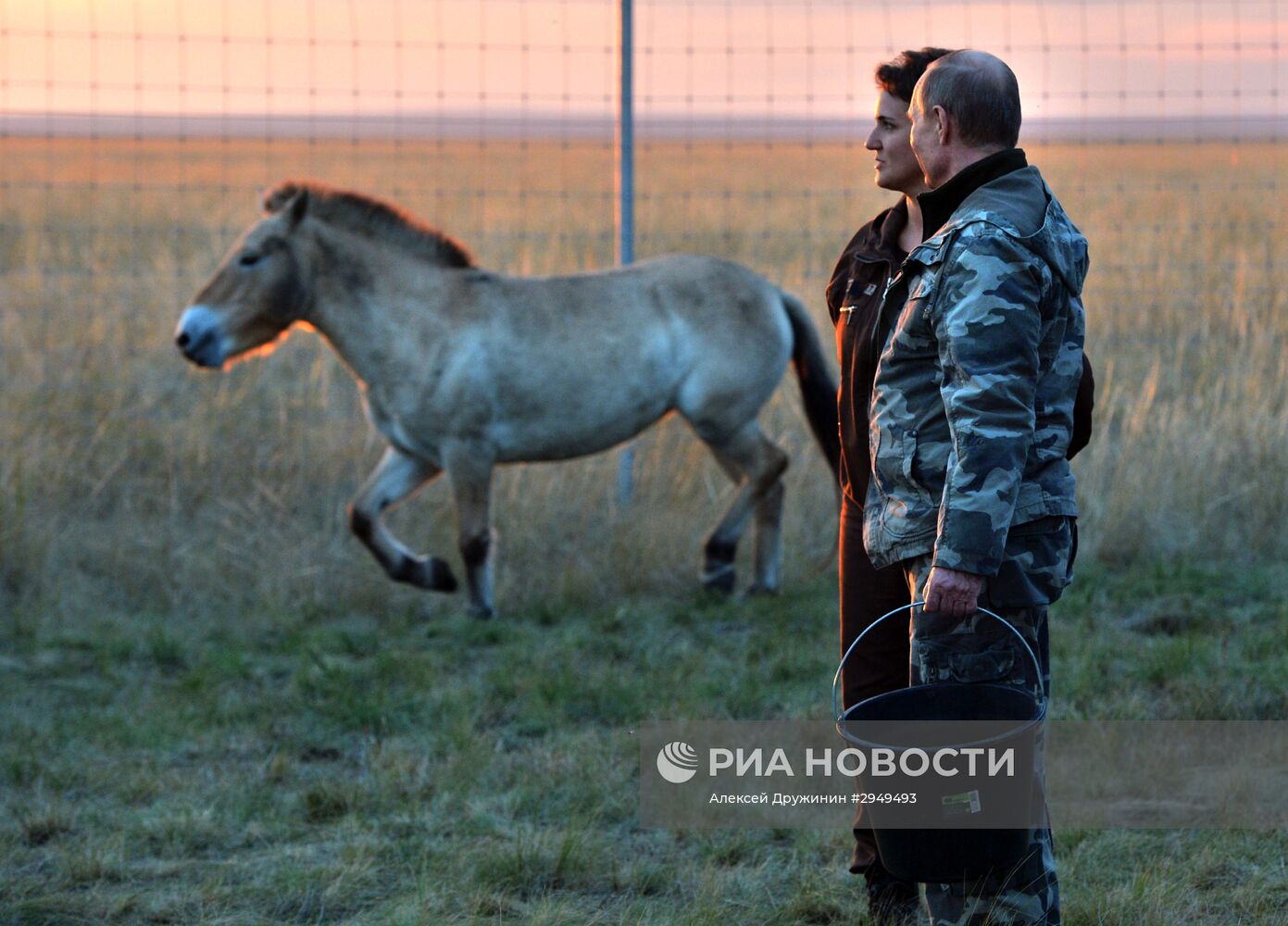 Рабочая поездка президента РФ В. Путина в Оренбургскую область