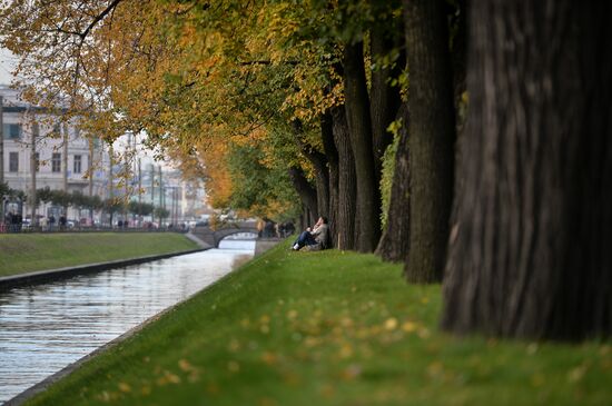 Золотая осень в Санкт-Петербурге