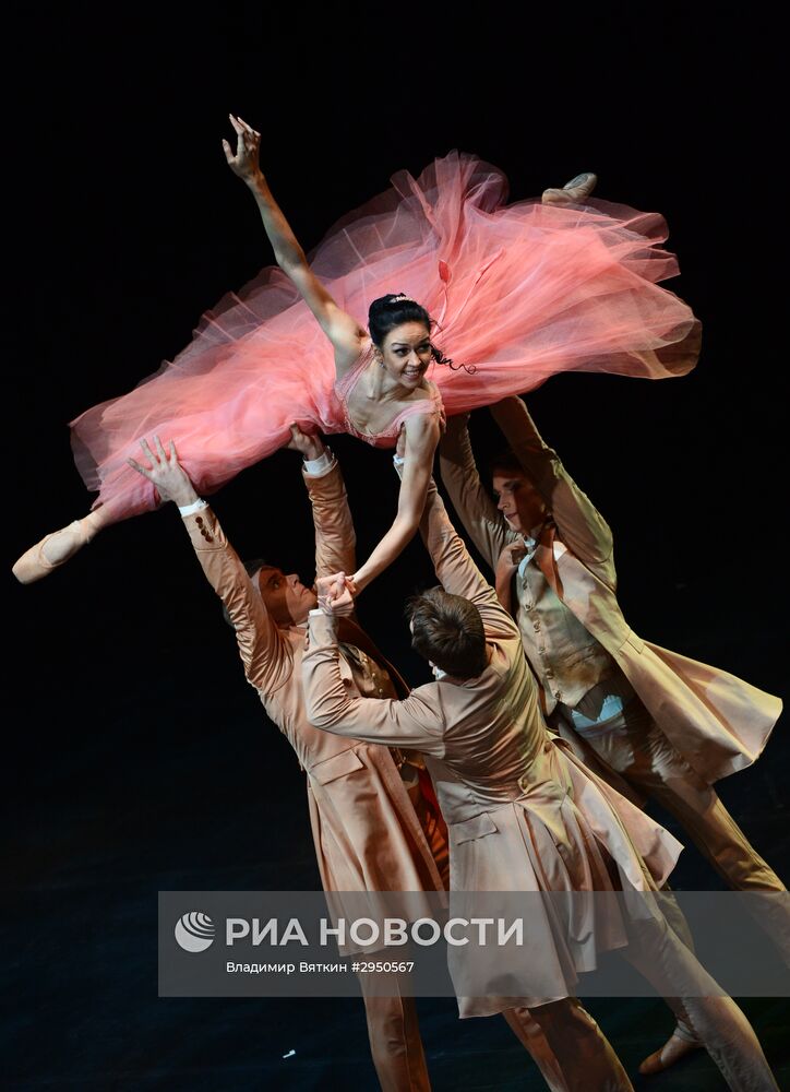 Репетиция балета Бориса Эйфмана "Чайковский. PRO et CONTRA"