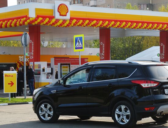 Открытие первой автомобильной заправочной станции "Шелл" в Республике Татарстан
