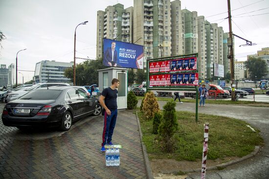 Предвыборная агитация в Молдавии