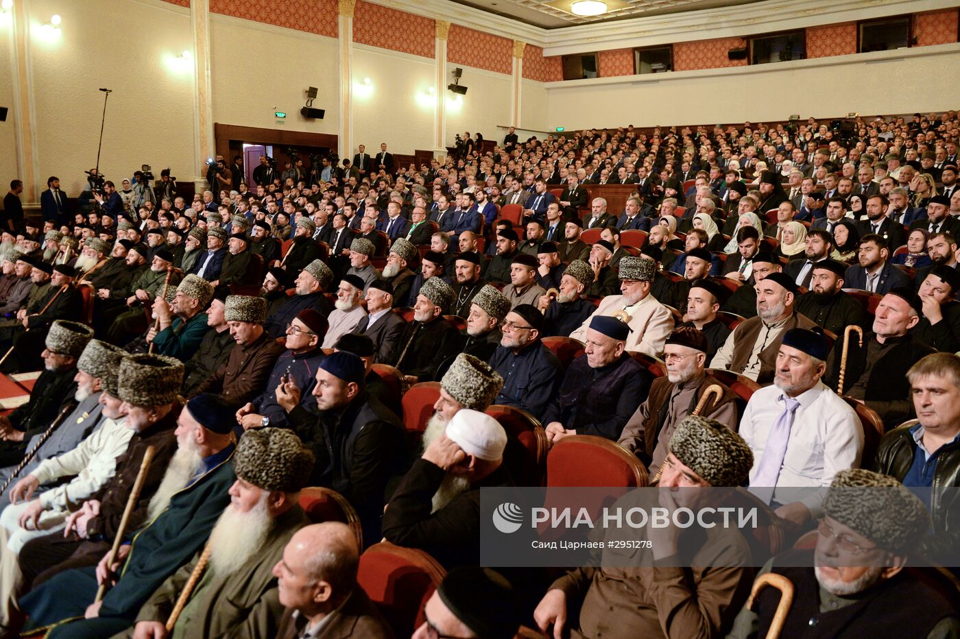 Инаугурация главы Чеченской Республики Р. Кадырова