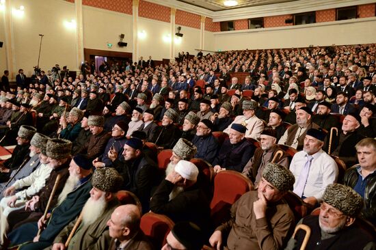 Инаугурация главы Чеченской Республики Р. Кадырова