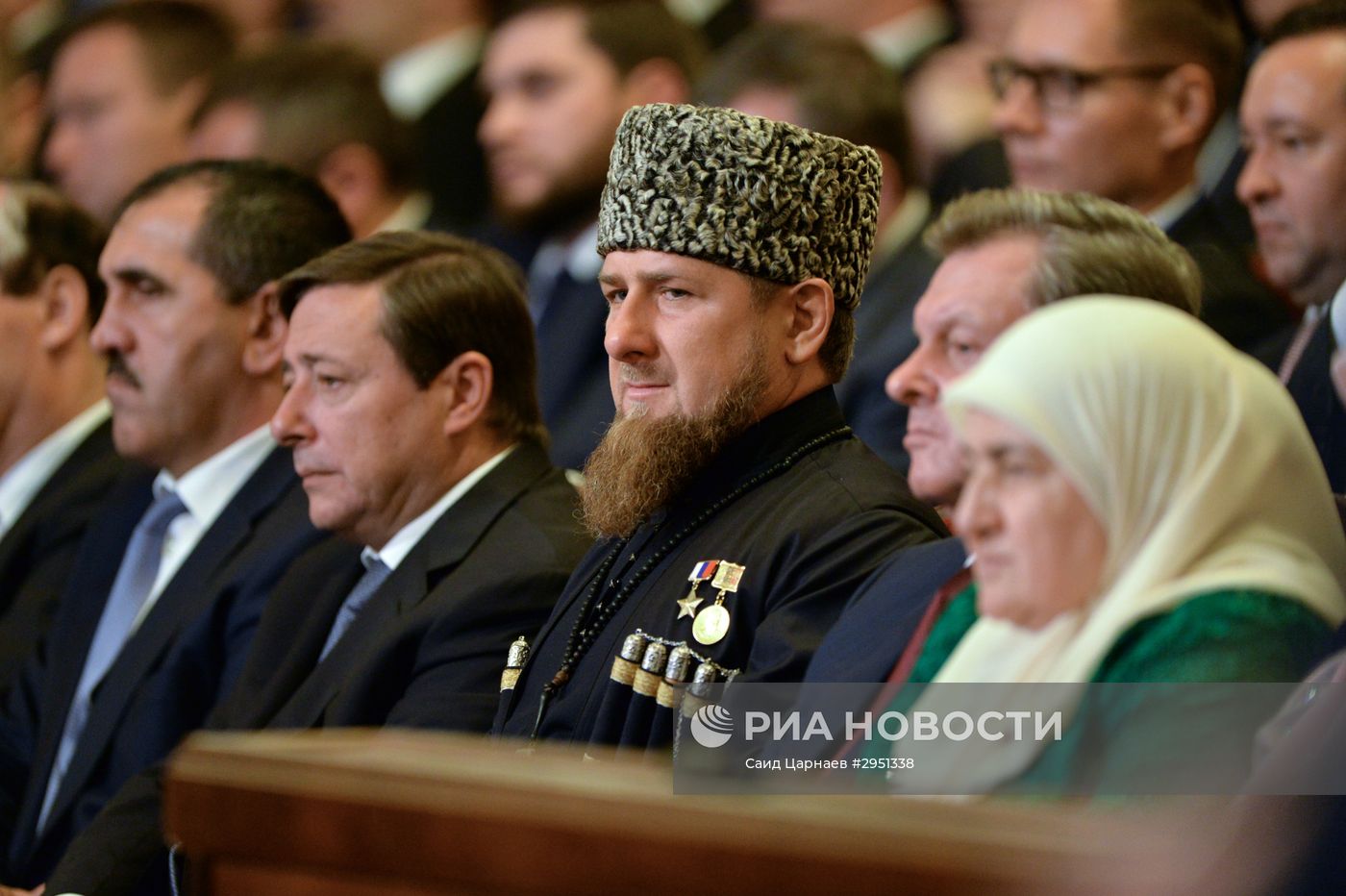 Инаугурация главы Чеченской Республики Р. Кадырова