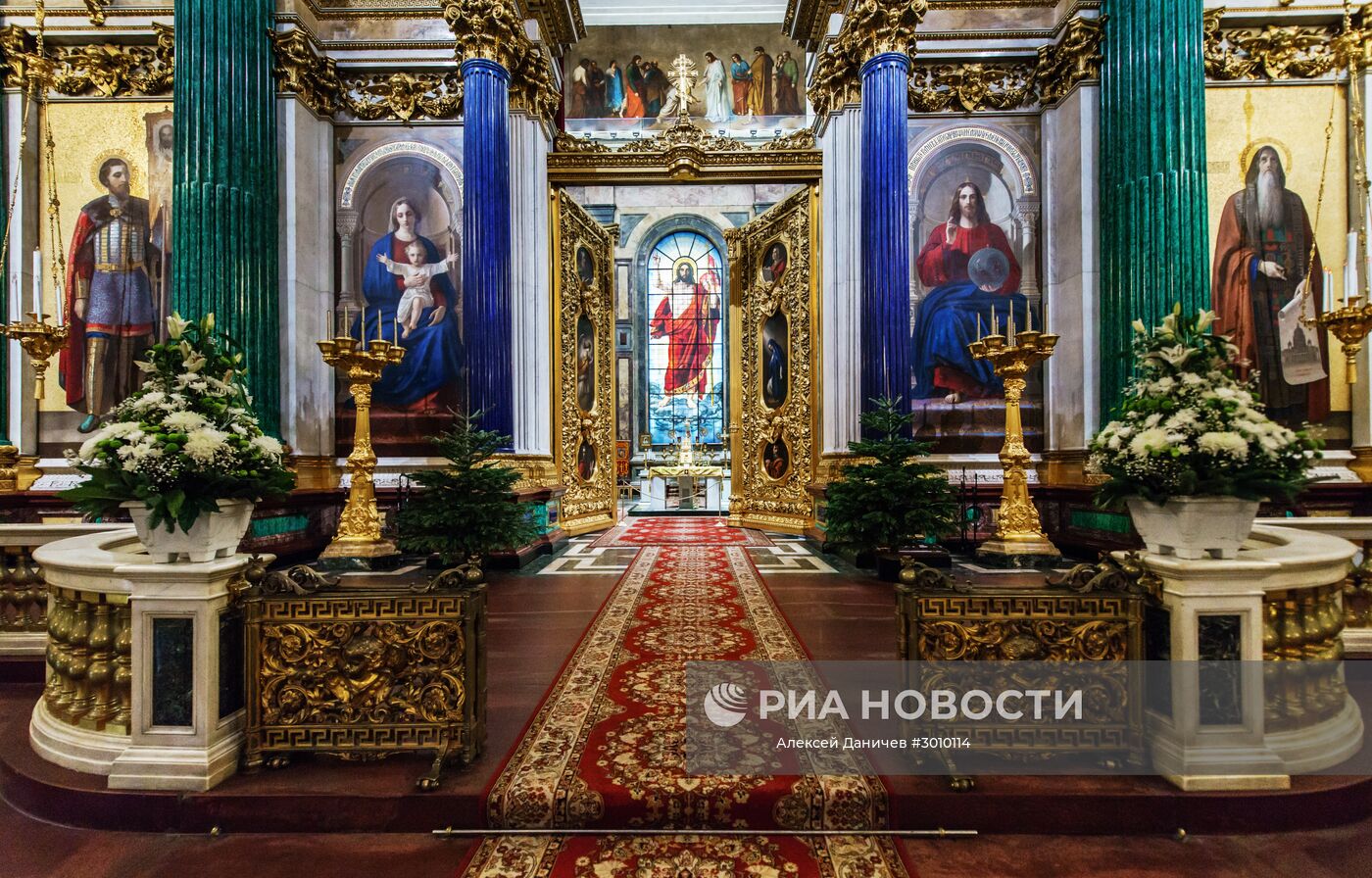 иконостас исаакиевского собора в санкт петербурге