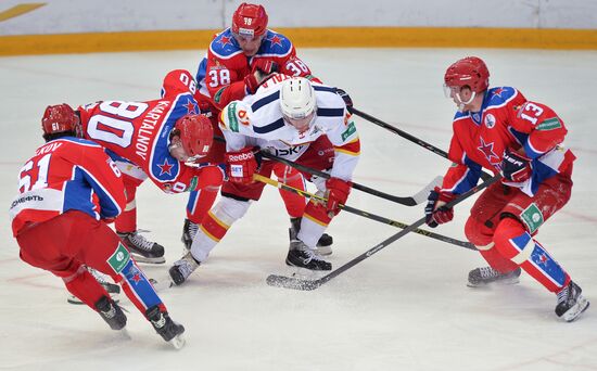 Хоккей. КХЛ. Матч ЦСКА - \"Йокерит\" | РИА Новости Медиабанк