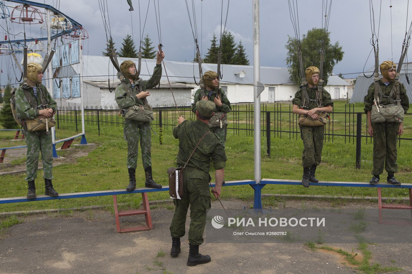 Костромские парашютисты в плену