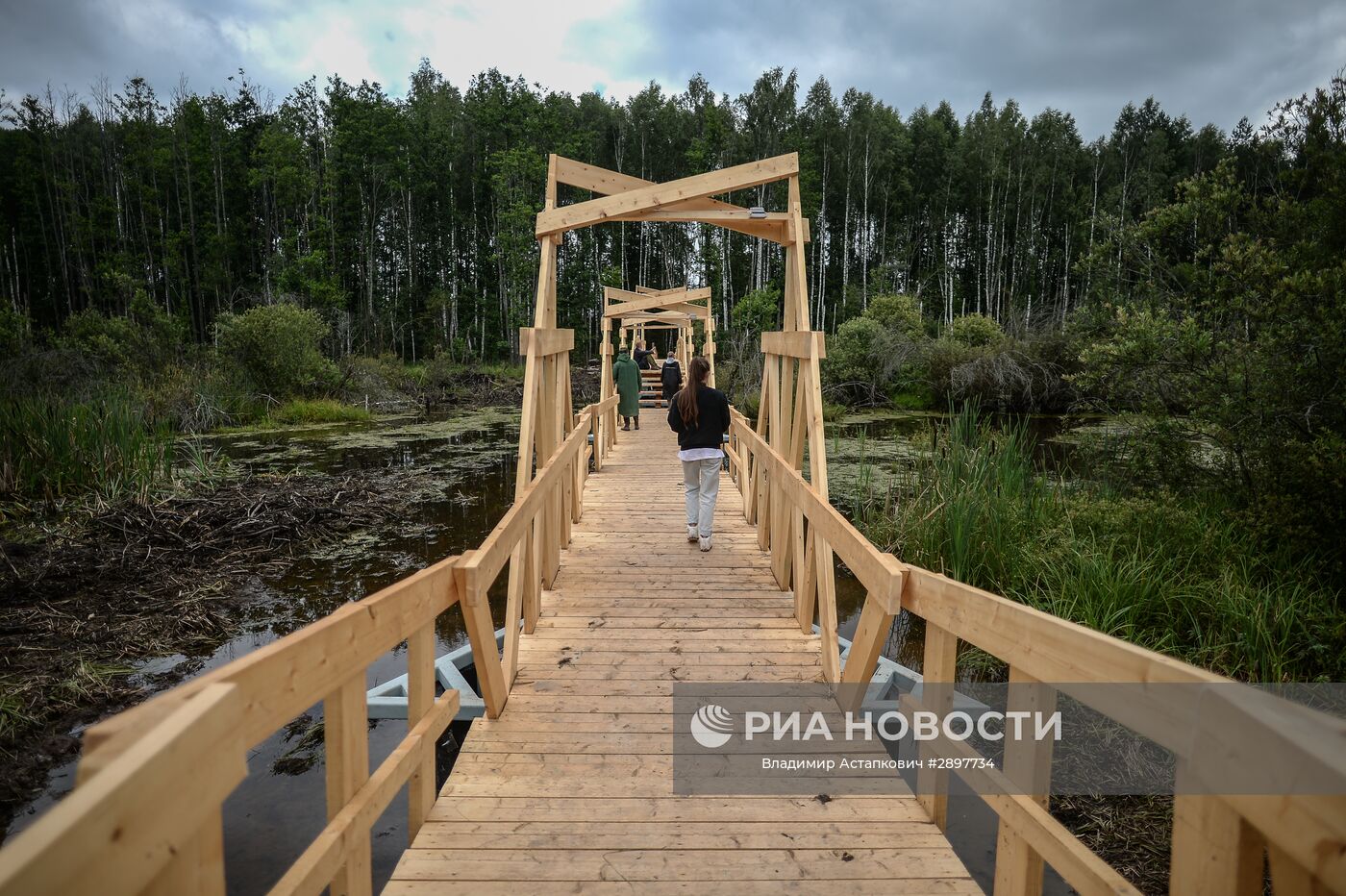 самый длинный деревянный мост в киржаче