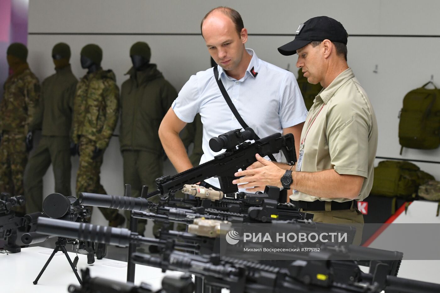 Презентация новых разработок концерна "Калашников" в рамках форума "Армия-2017"