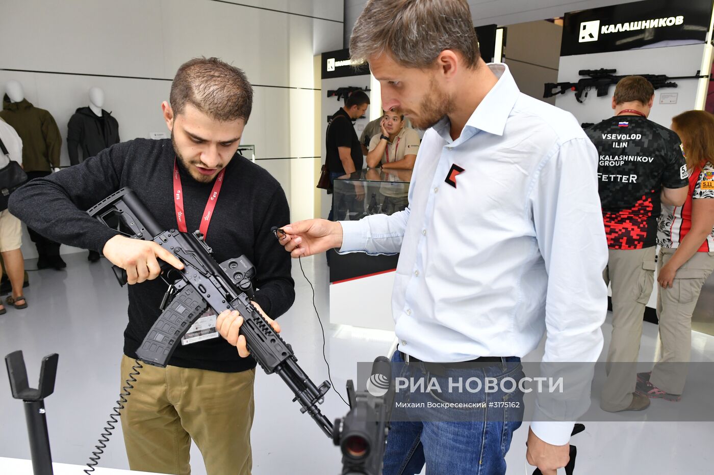 Презентация новых разработок концерна "Калашников" в рамках форума "Армия-2017"