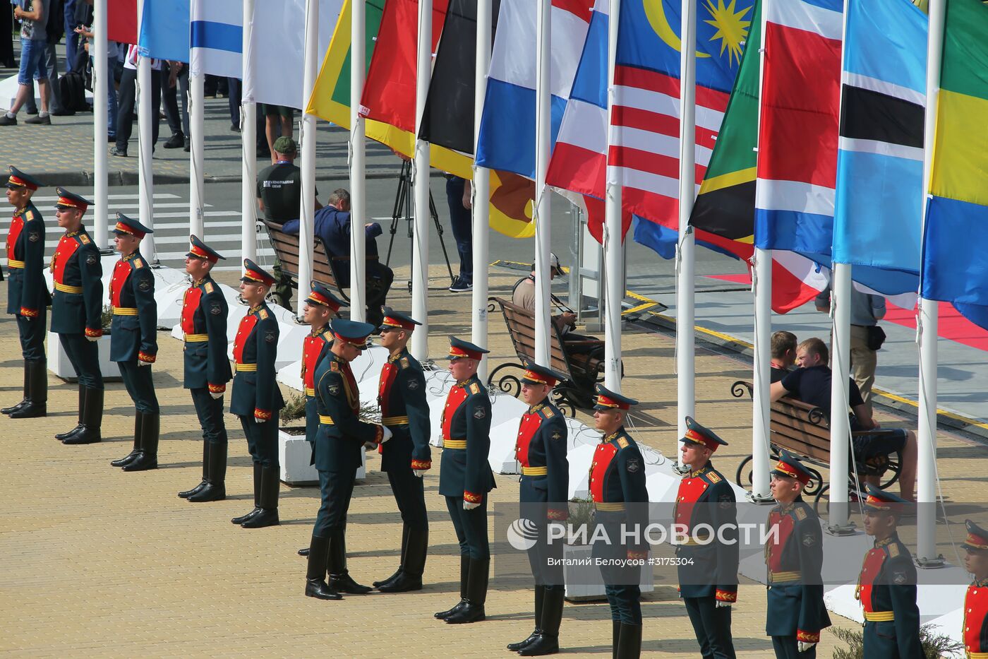 Открытие международного военно-технического форума "Армия-2017"