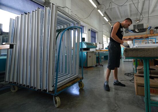 Работа компании по производству пластиковых окон