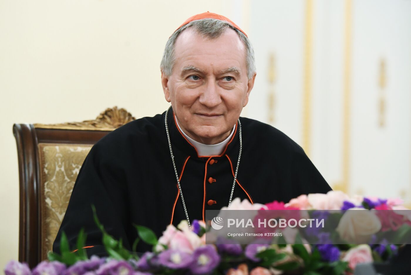 Встреча патриарха Кирилла с госсекретарем Ватикана П. Паролином