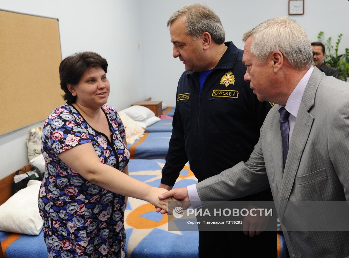 Глава МЧС прибыл в Ростов-на-Дону для контроля за организацией помощи пострадавшим от пожара