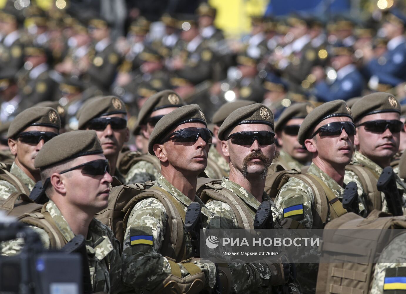 Парад в честь Дня независимости в Киеве