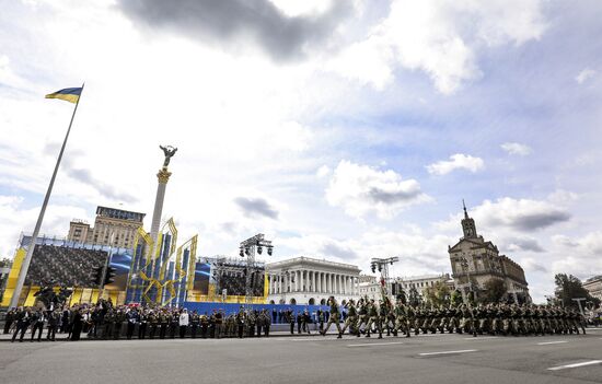 Парад в честь Дня независимости в Киеве