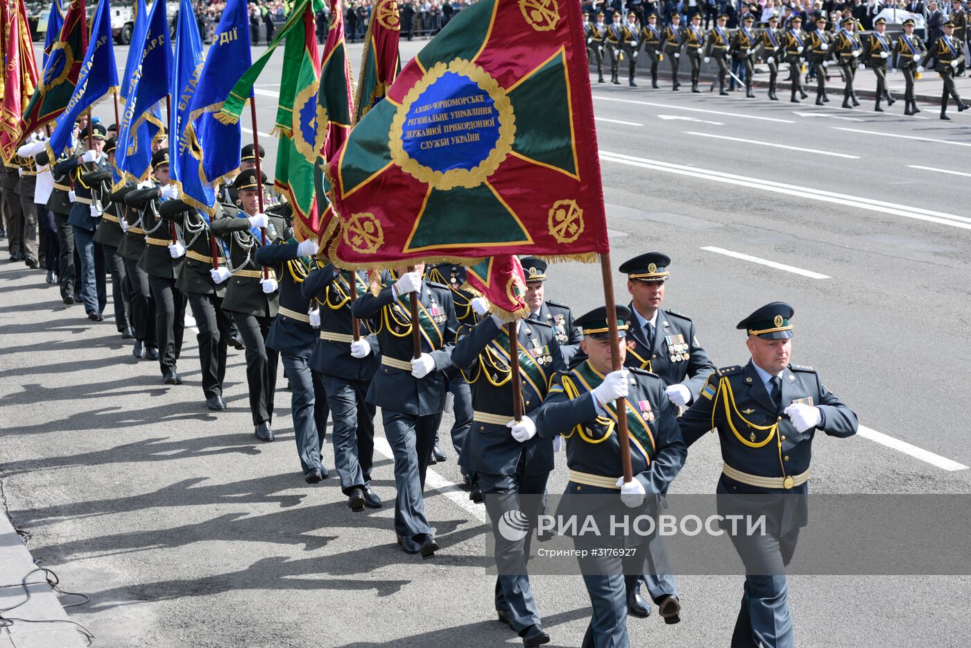 Парад в честь Дня независимости в Киеве