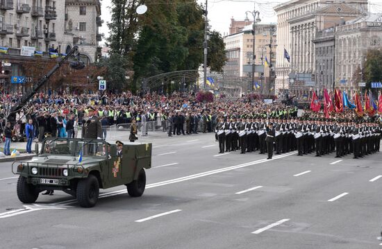 Парад в честь Дня независимости в Киеве