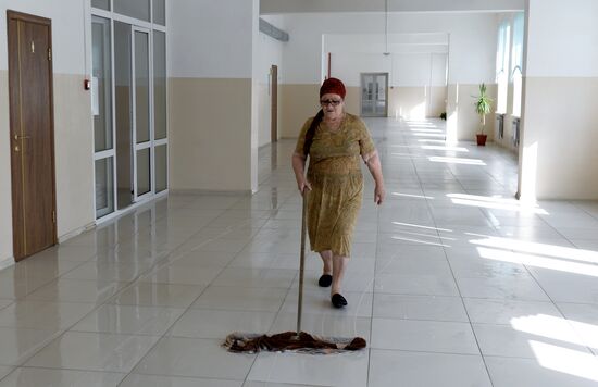 Подготовка к учебному году в Грозном