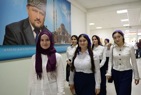 Подготовка к учебному году в Грозном