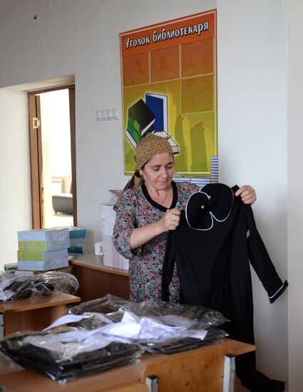 Подготовка к учебному году в Грозном