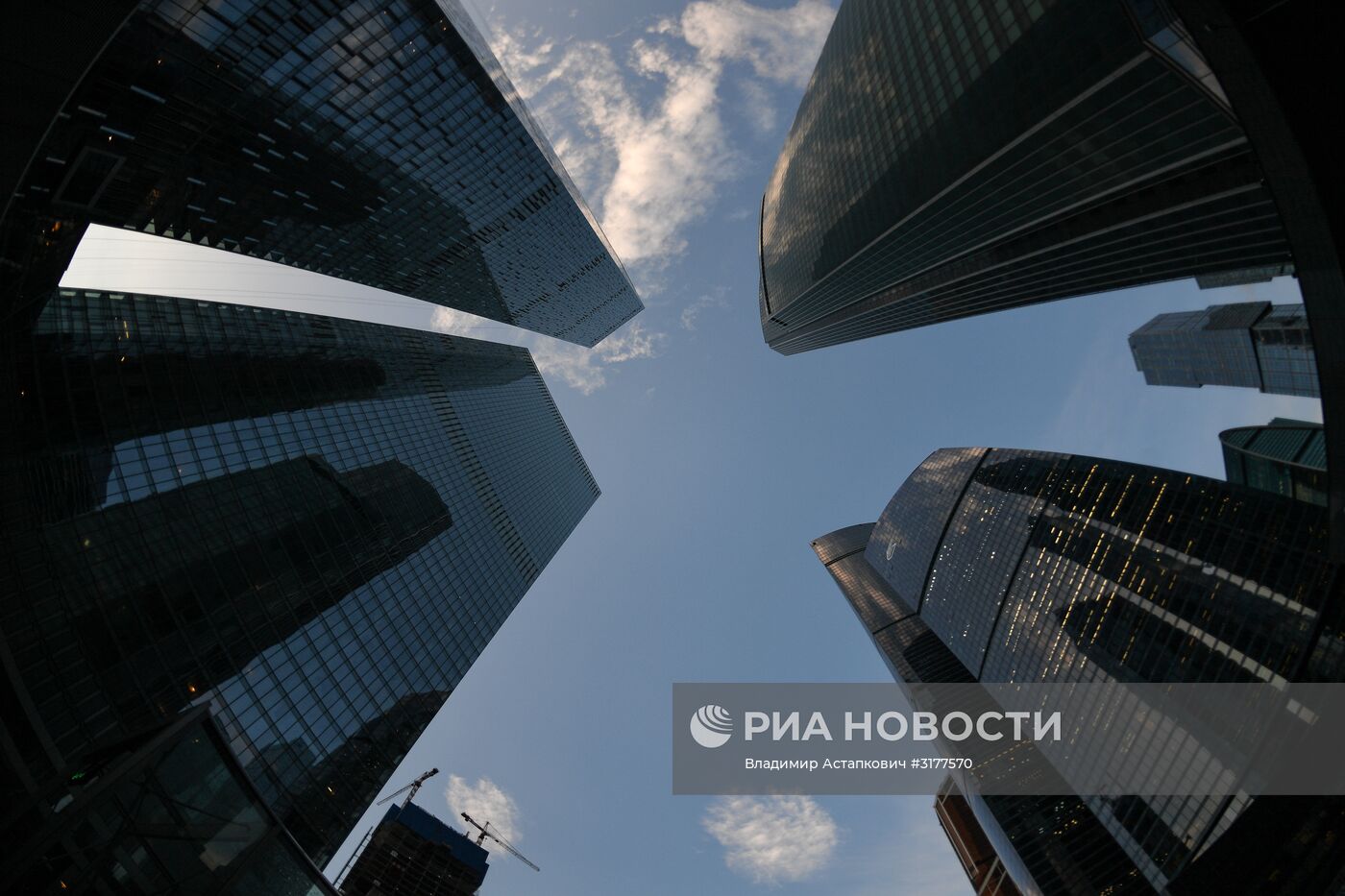 Международный деловой центр "Москва-Сити".