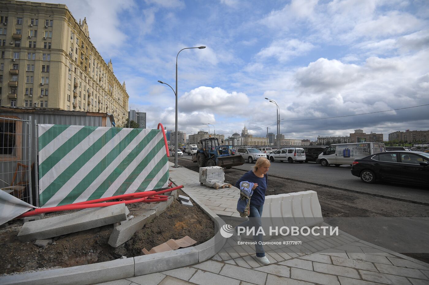 Реконструкция улиц в Москве
