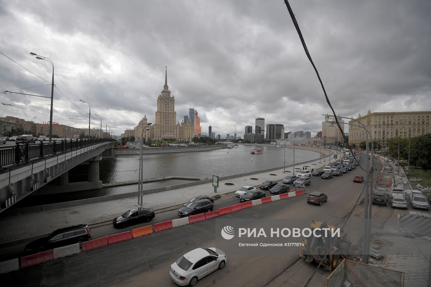 Реконструкция улиц в Москве