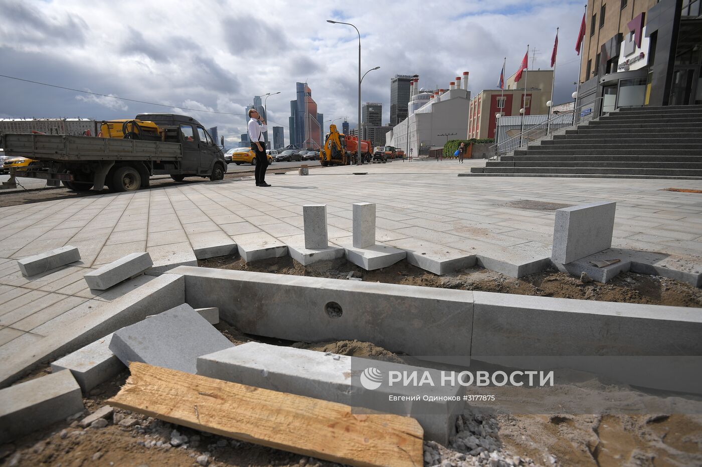 Реконструкция улиц в Москве