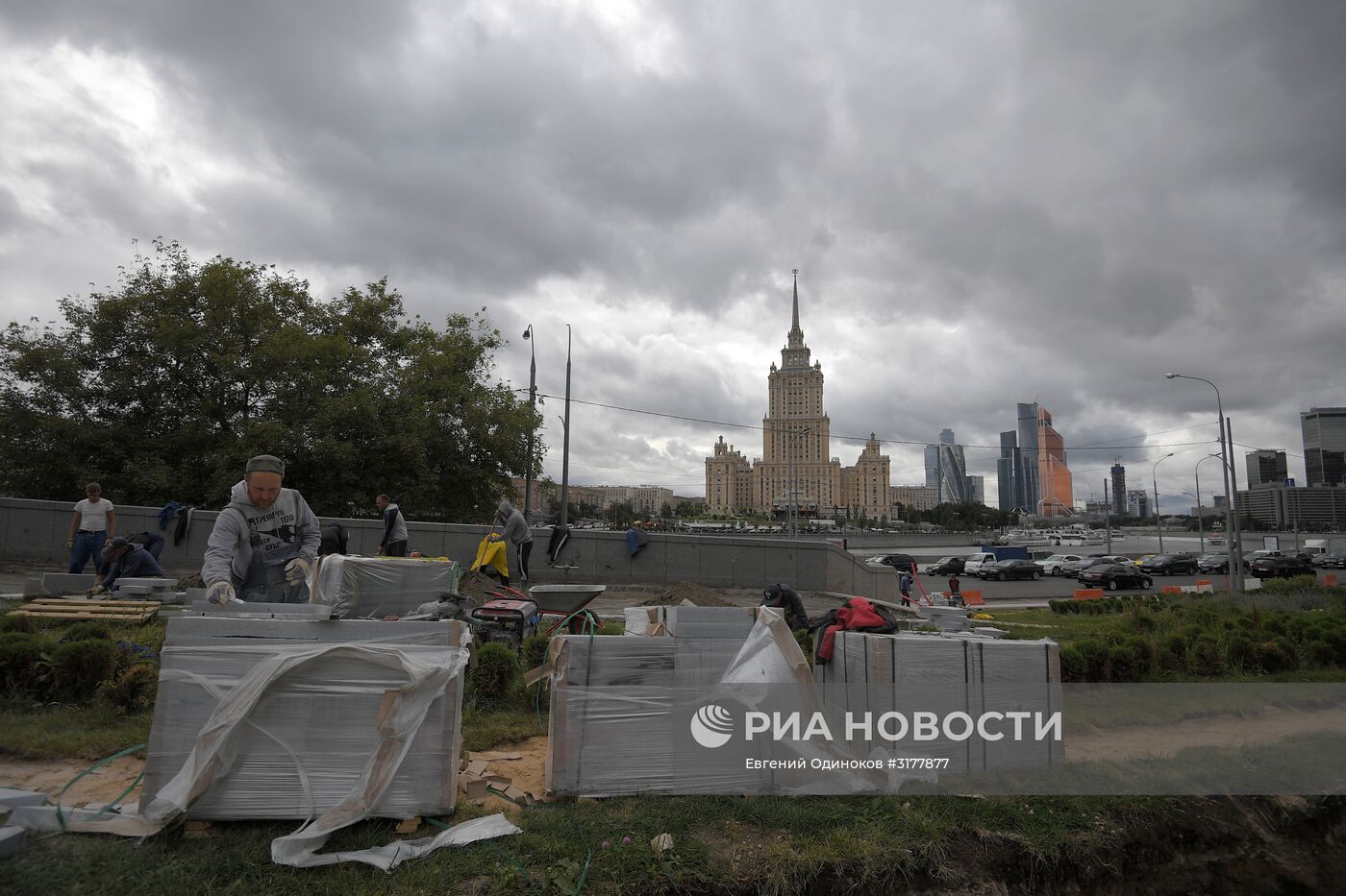 Реконструкция улиц в Москве