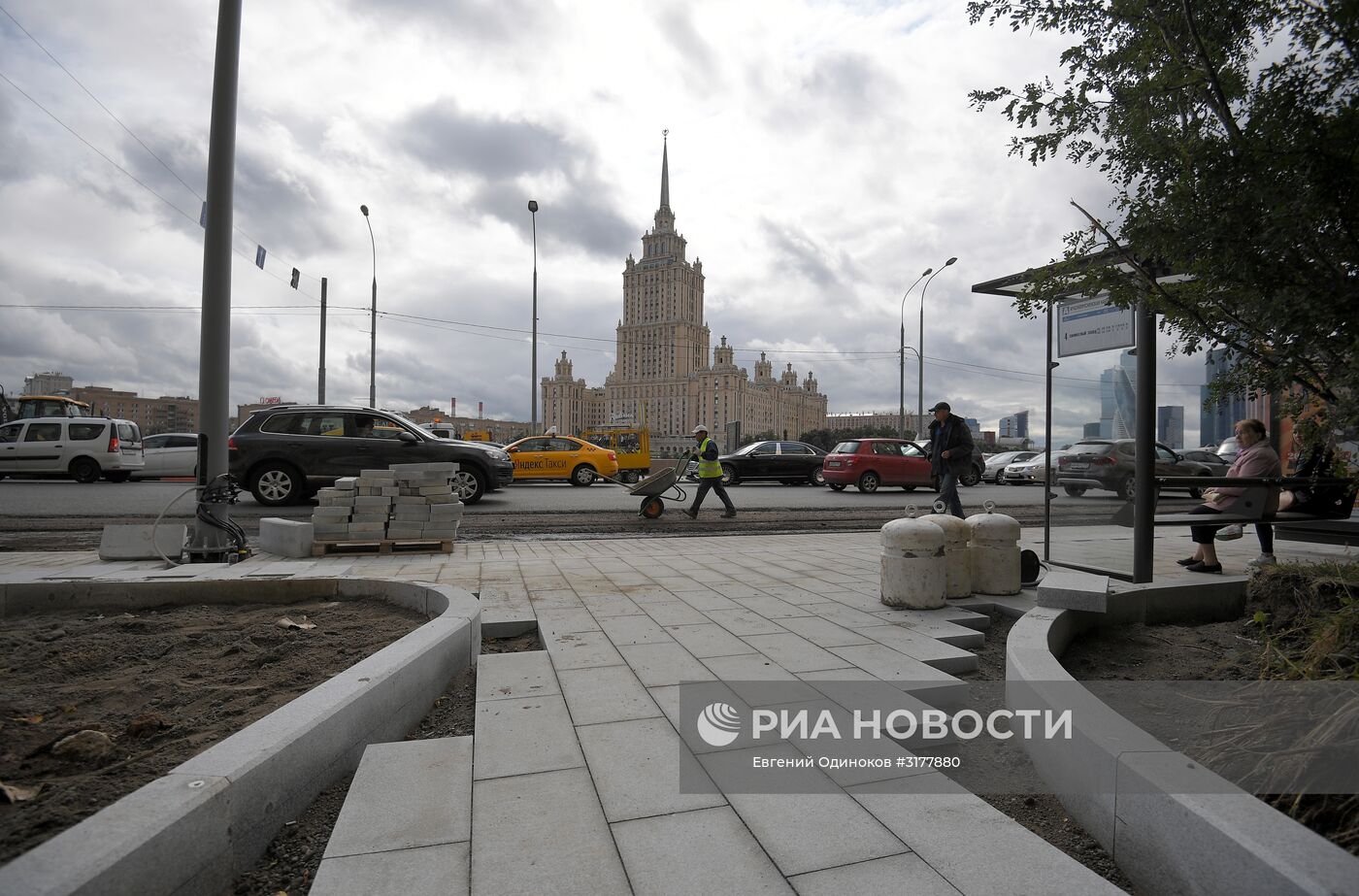 Реконструкция улиц в Москве