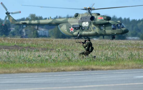 Подготовка к совместным учениям вооруженных сил России и Белоруссии "Запад-2017"