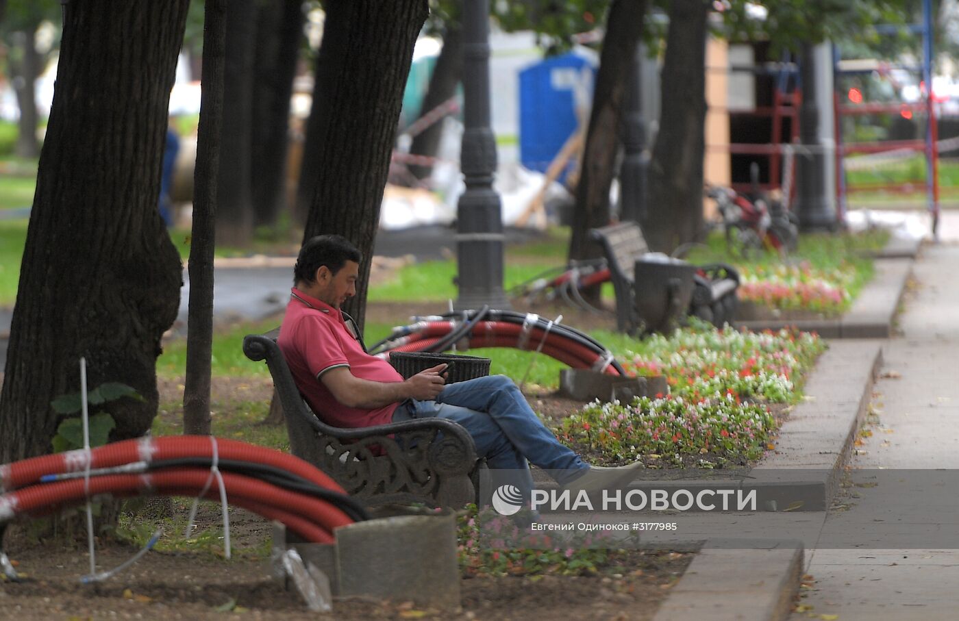 Реконструкция улиц в Москве