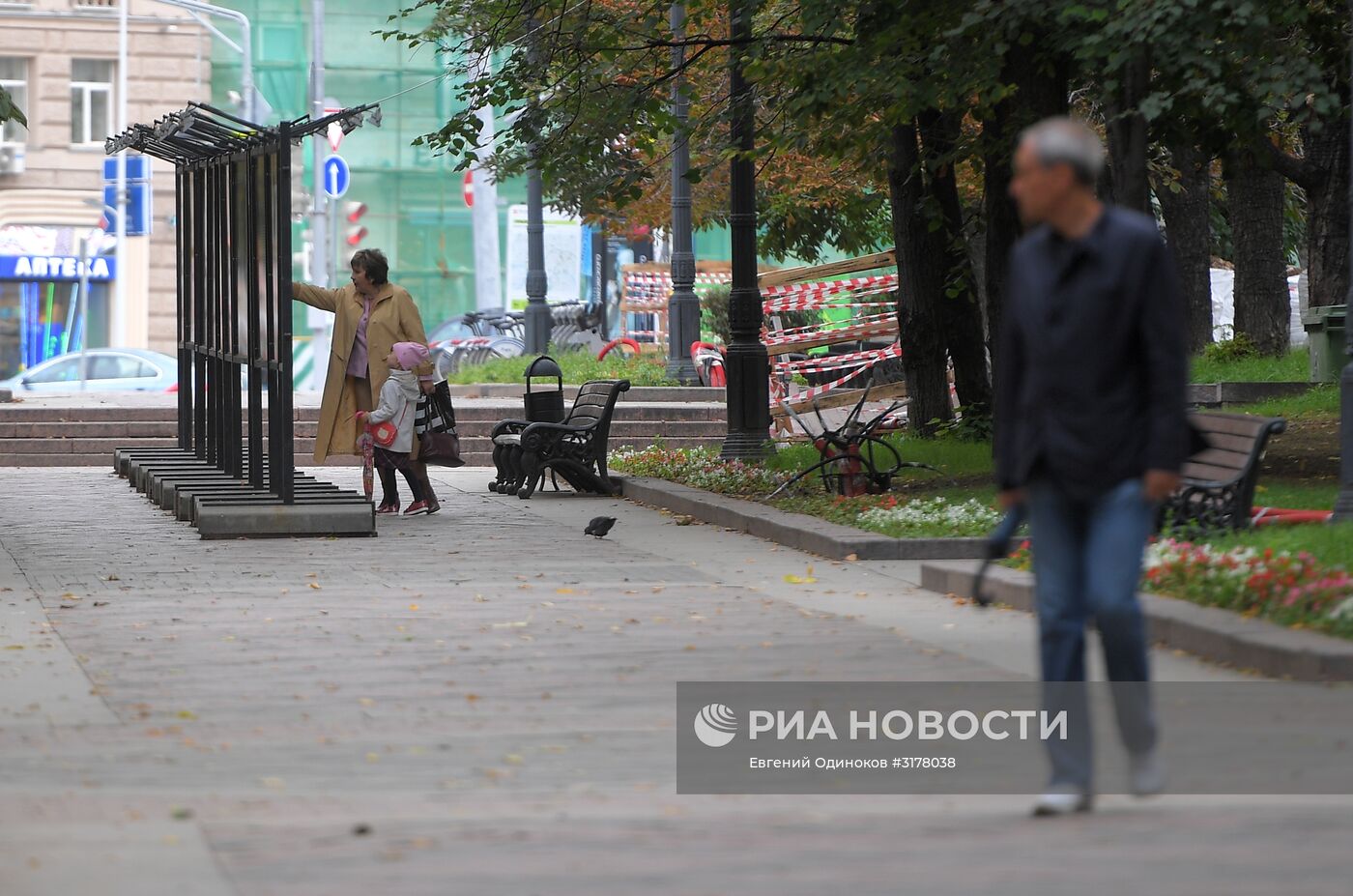 Реконструкция улиц в Москве