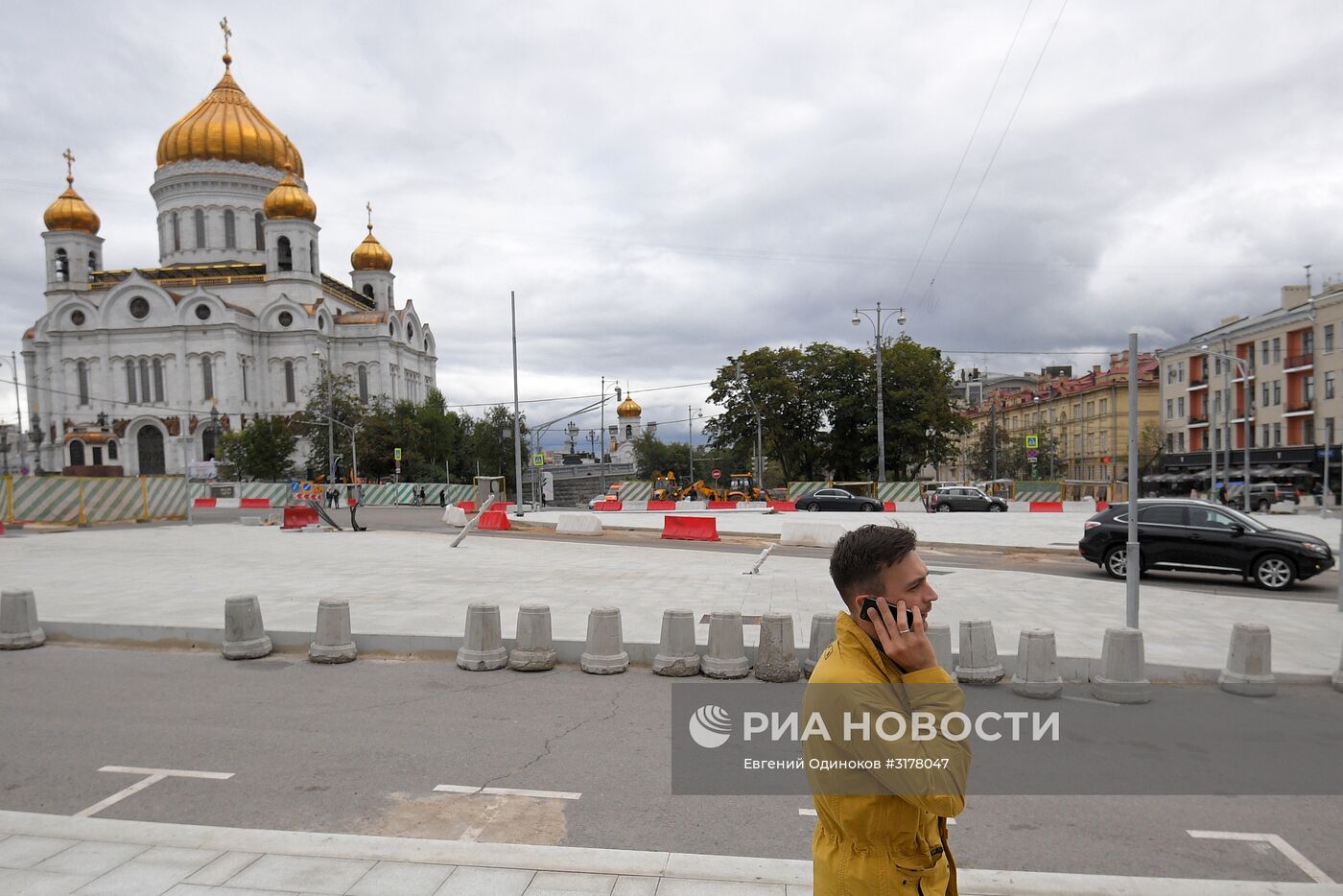 Реконструкция улиц в Москве