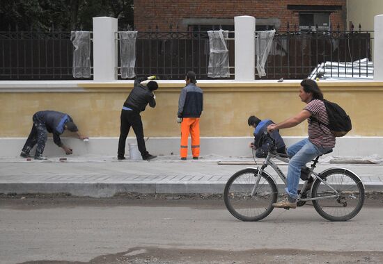 Реконструкция улиц в Москве