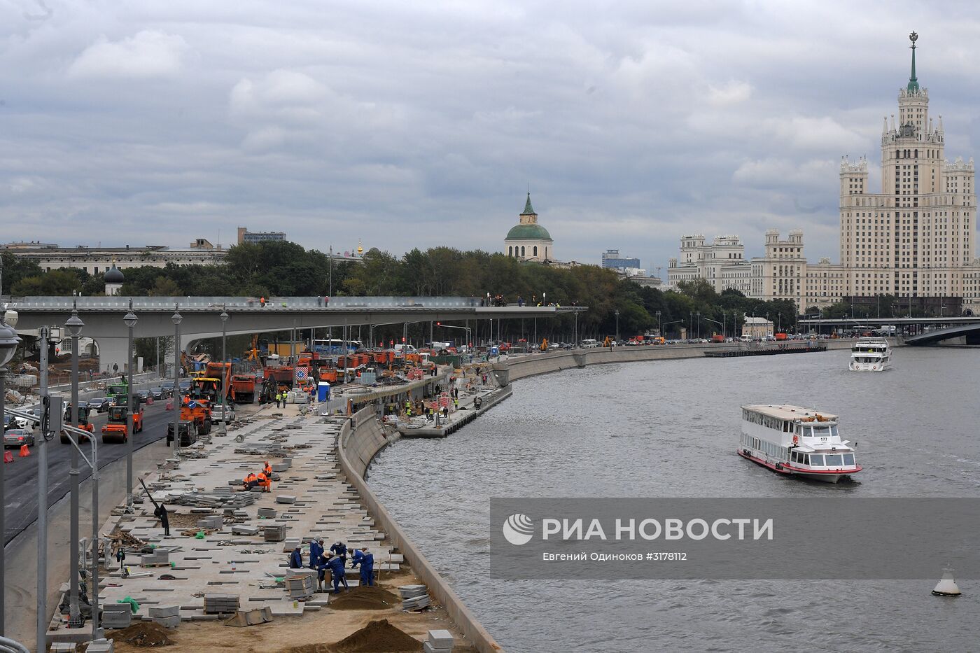 Реконструкция улиц в Москве