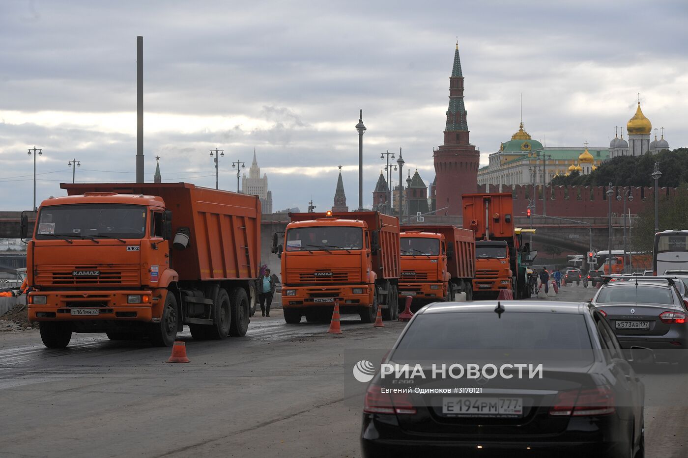 Реконструкция улиц в Москве