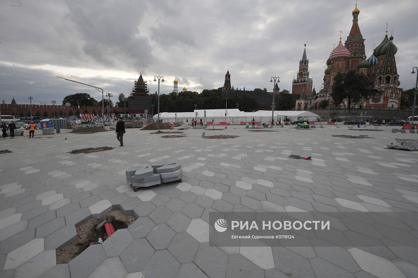 Реконструкция улиц в Москве