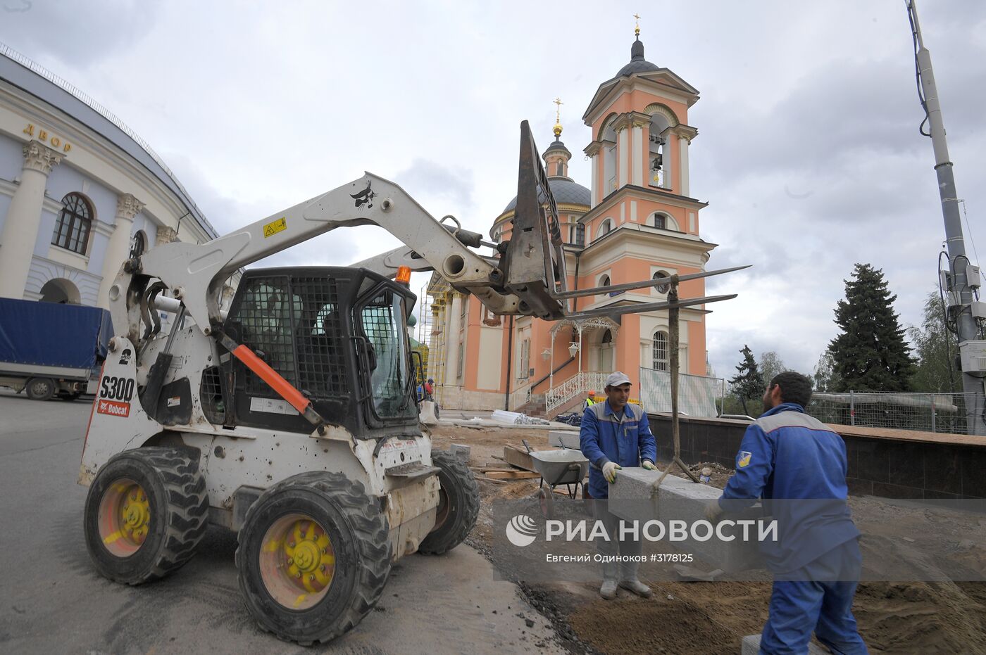 Реконструкция улиц в Москве