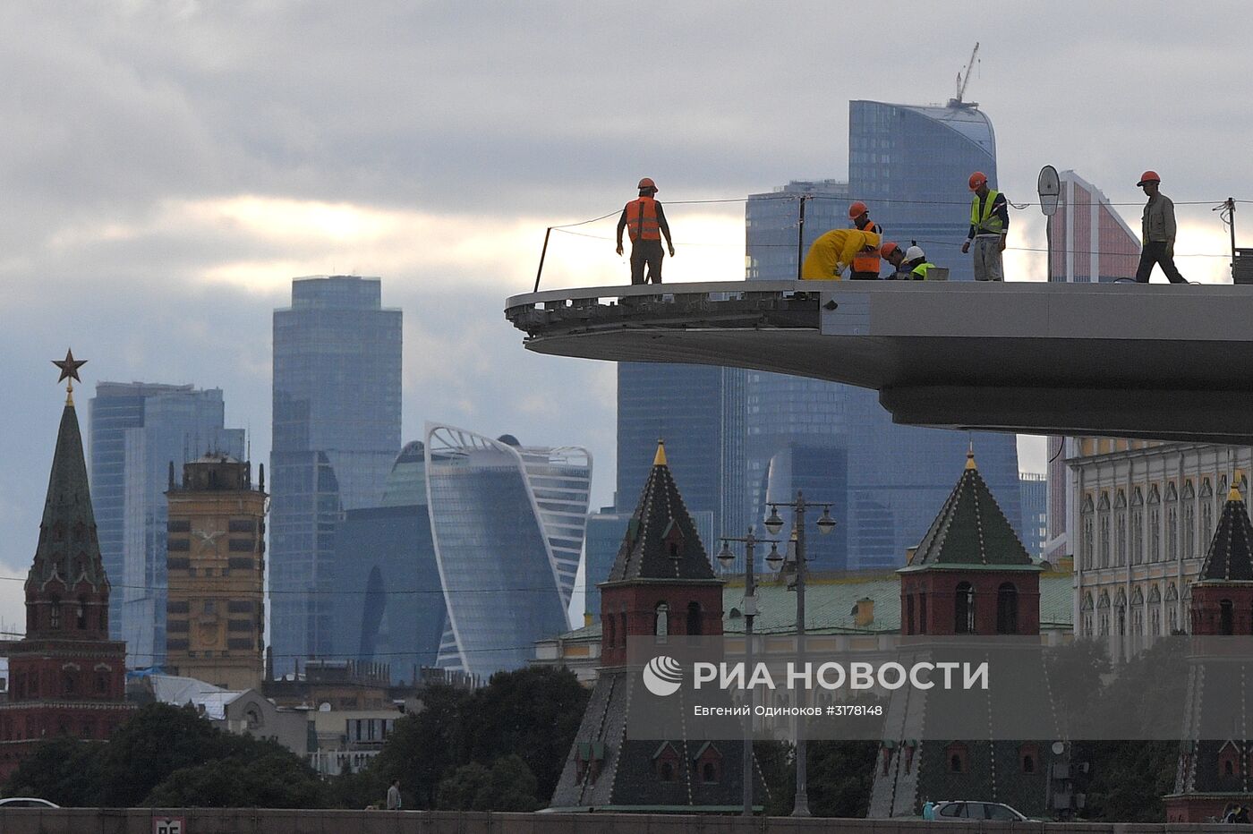 Реконструкция улиц в Москве