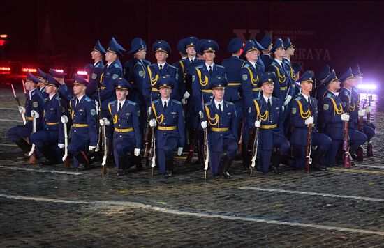 Церемония открытия X Международного военно-музыкального фестиваля "Спасская башня"