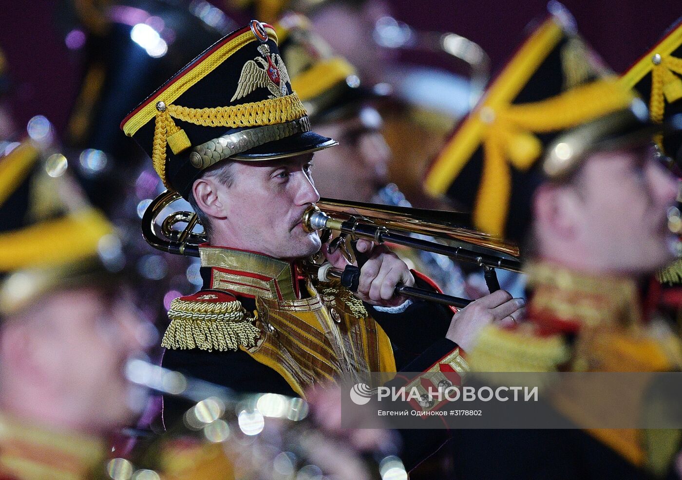 Церемония открытия X Международного военно-музыкального фестиваля "Спасская башня"