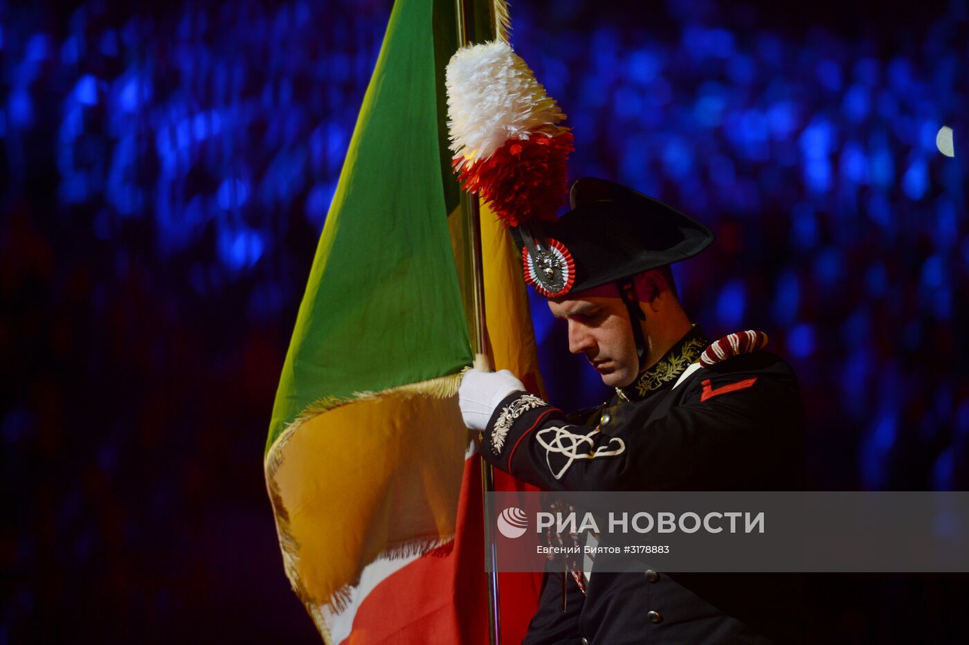 Церемония открытия X Международного военно-музыкального фестиваля "Спасская башня"